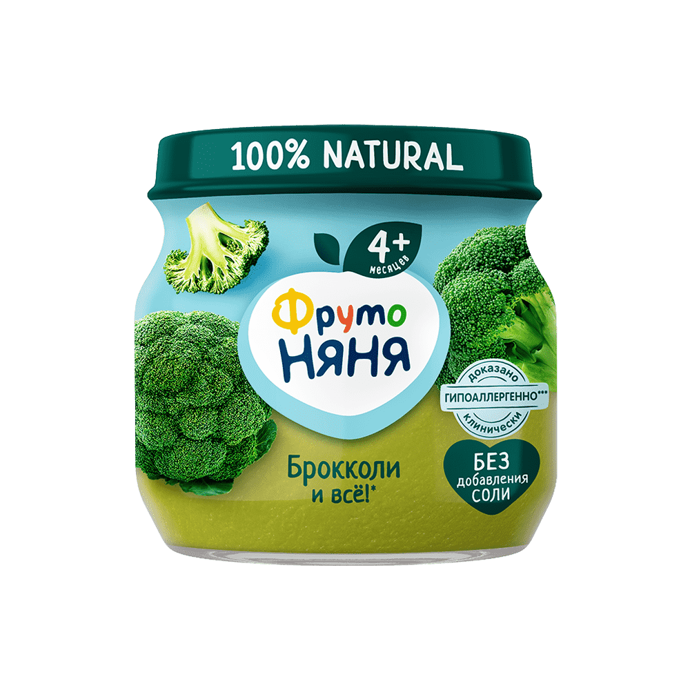 Пюре из брокколи