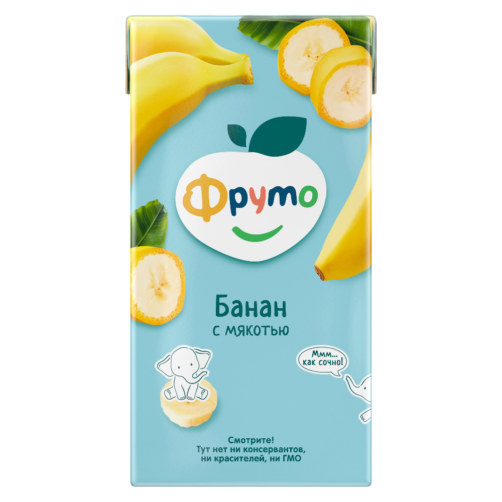 Банановый нектар с мякотью «Фруто»