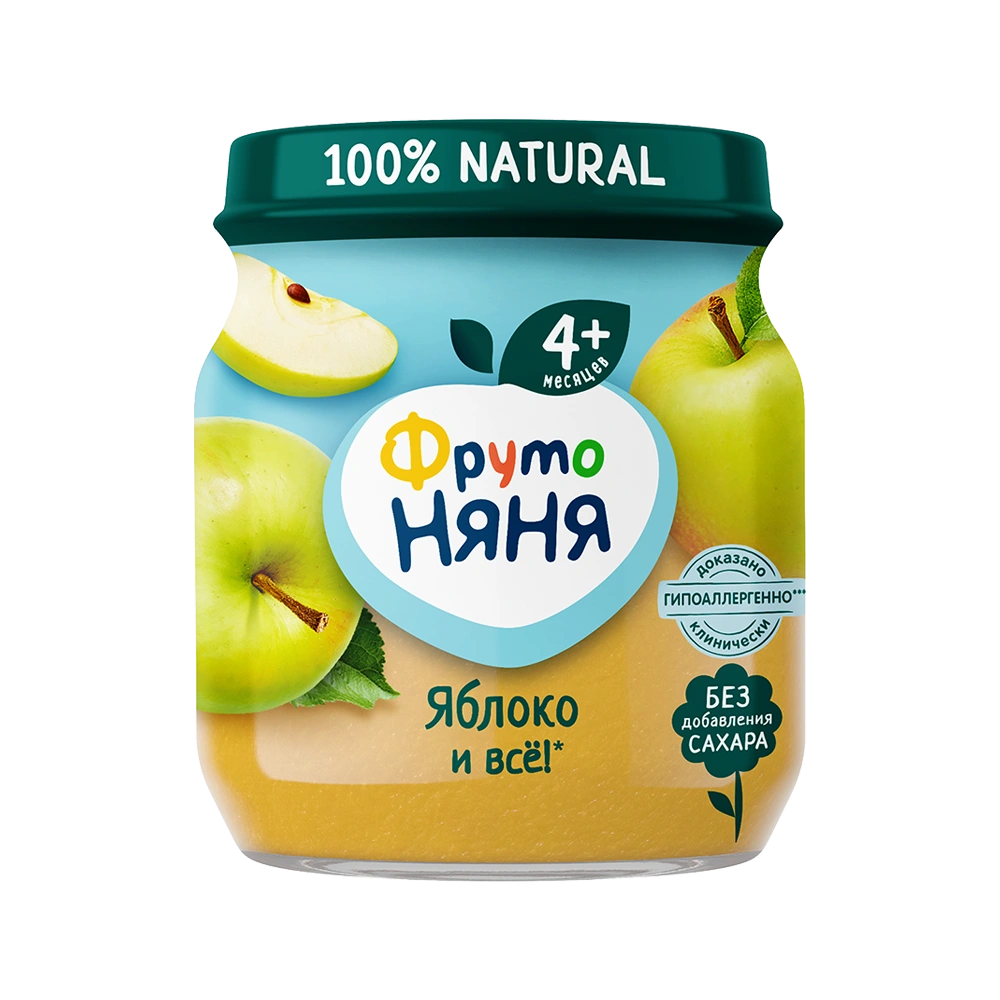 Пюре из яблок, 100 г
