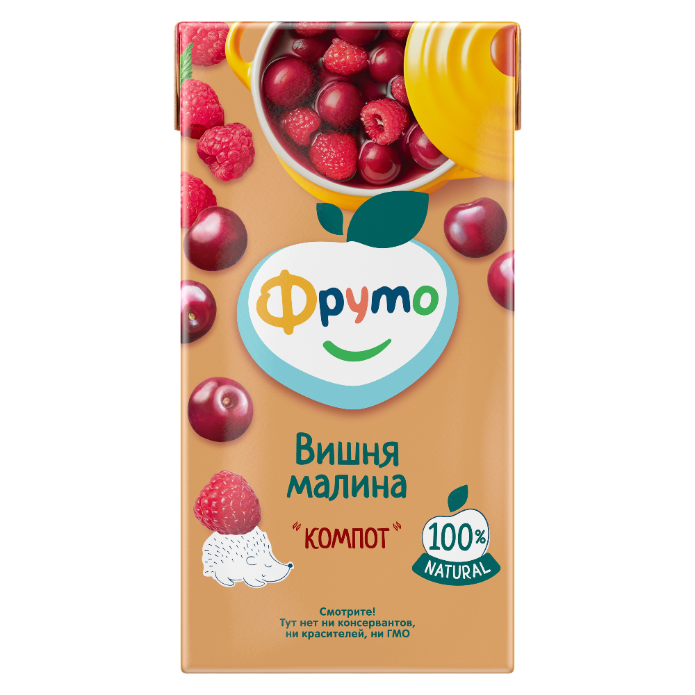 Компот «Фруто» из вишни и малины