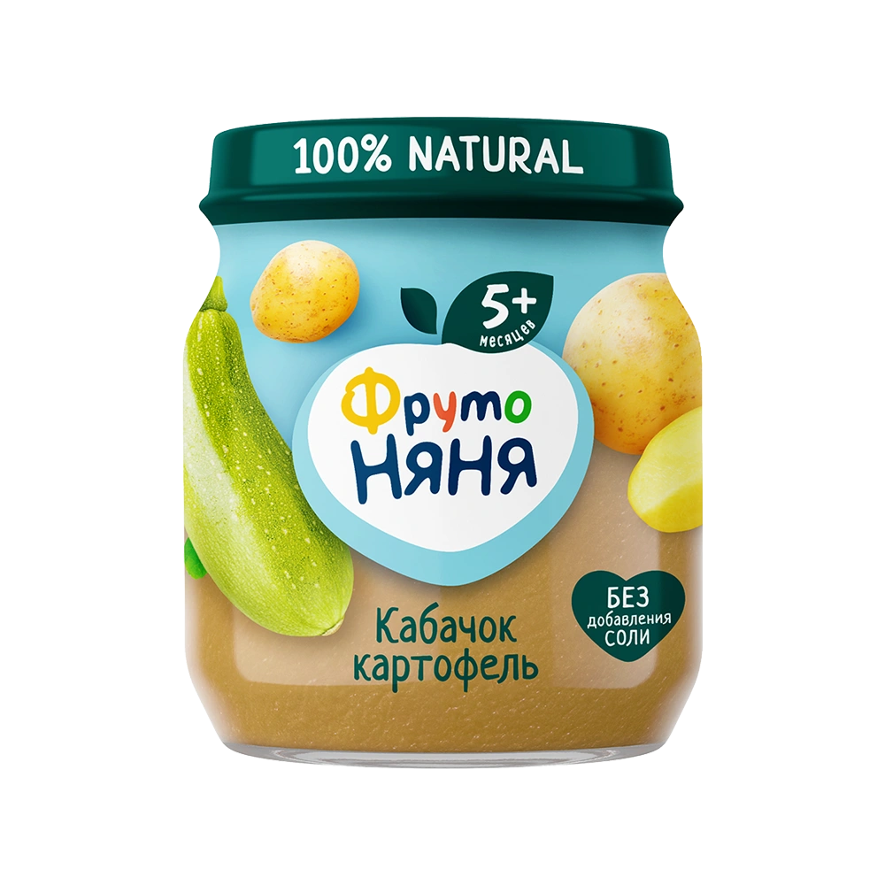 «ФрутоНяня» пюре из кабачков и картофеля