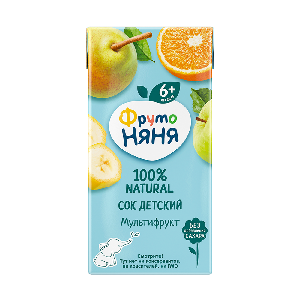 Сок мультифруктовый неосветленный
