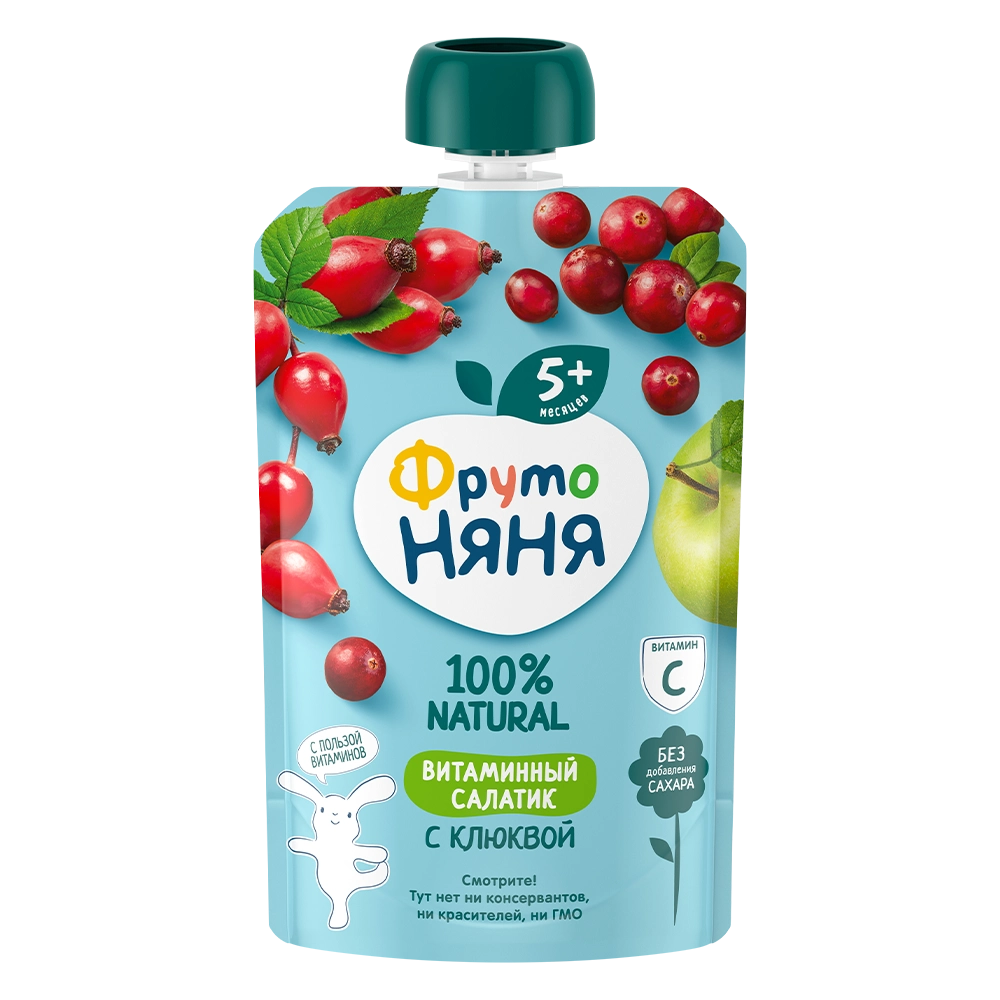 Пюре «Витаминный салатик», 90 г