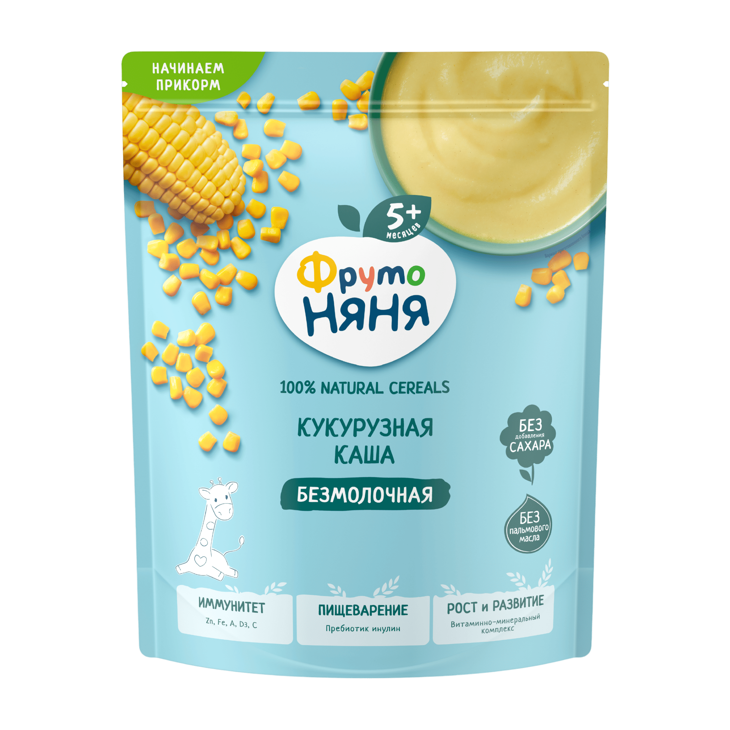 Каша сухая безмолочная кукурузная
