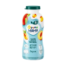 Йогурт питьевой с персиком