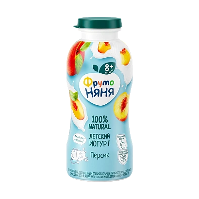 Йогурт питьевой с персиком